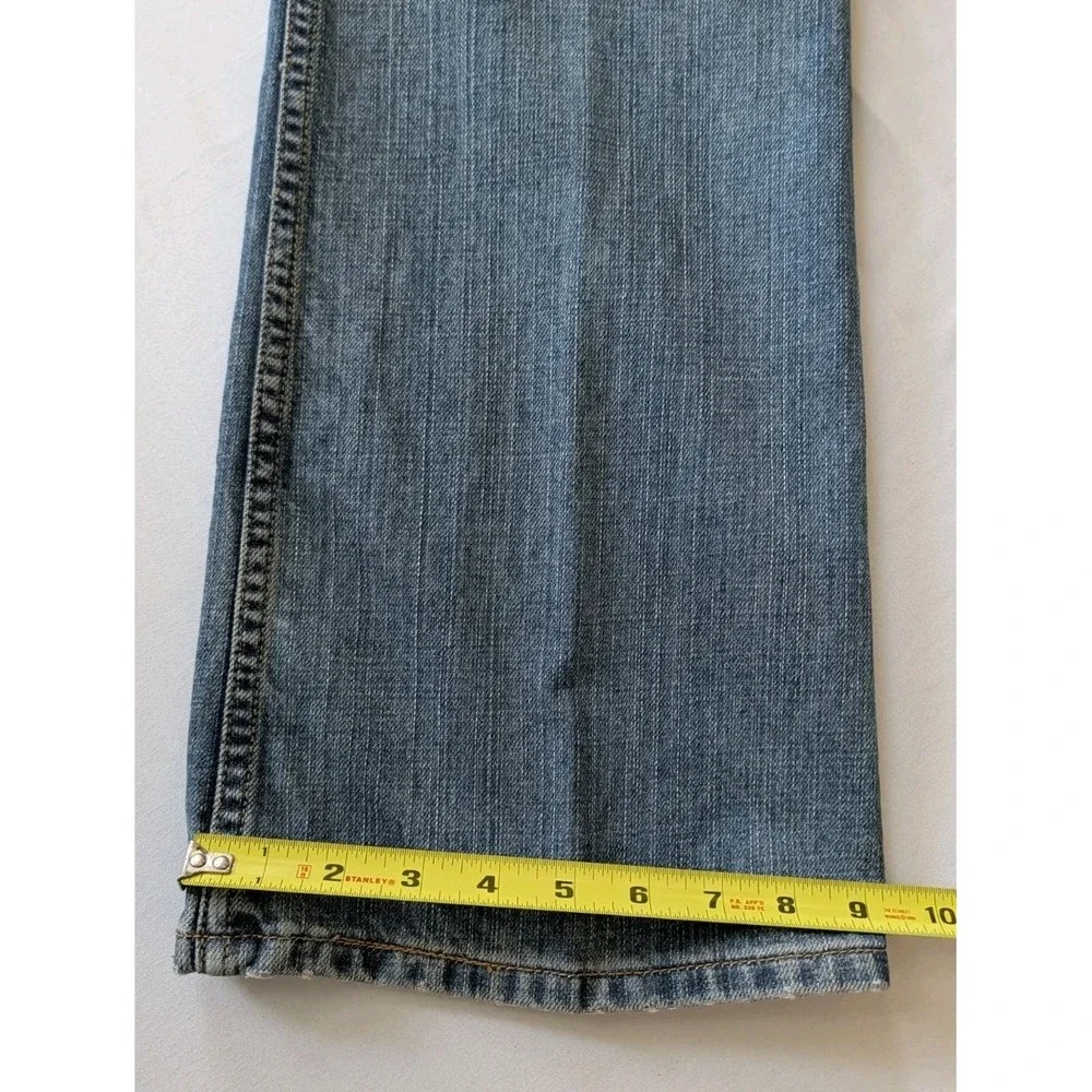 Levi's 527 Low Bootcut Jeans Mens 34x32 Medium Wash Blue Denim Y2K